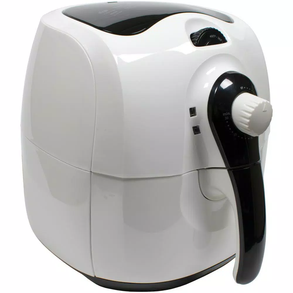 Air Fryers Brentwood 3.7 Qt. White Air Fryer With Timer And Temperature Control - Image 5