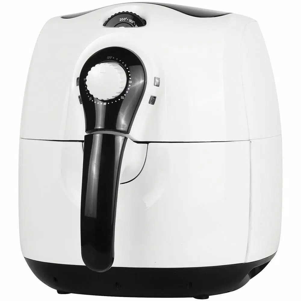 Air Fryers Brentwood 3.7 Qt. White Air Fryer With Timer And Temperature Control