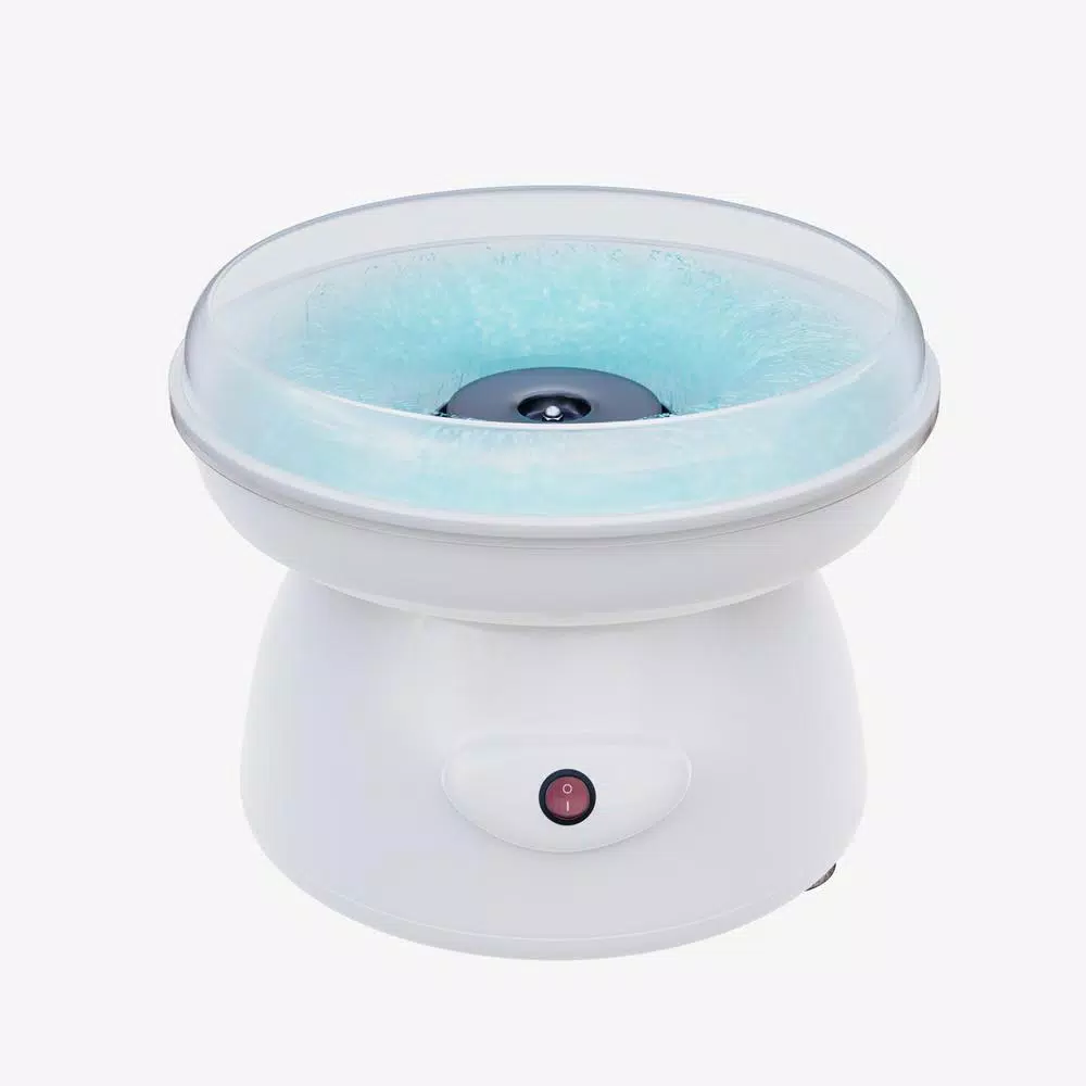 Dessert Makers Chef Buddy White Countertop Cotton Candy Machine - Image 4