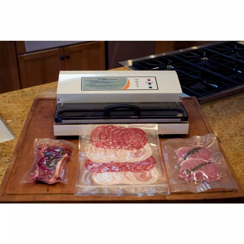 Food Processing Weston Pro-2100 White Food Vacuum Sealer - Image 2