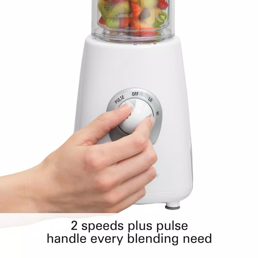 Blenders Hamilton Beach Go Sport 20 Oz. 3-Speed White Blender - Image 2