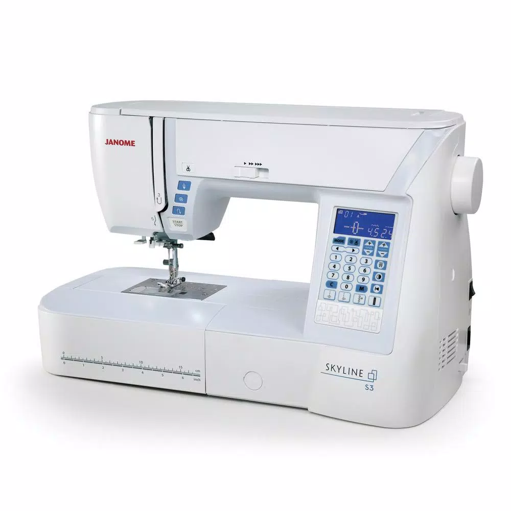 Sewing Machines Janome Skyline S3 120 Stitch Sewing Machine With Large Workspace - Image 3