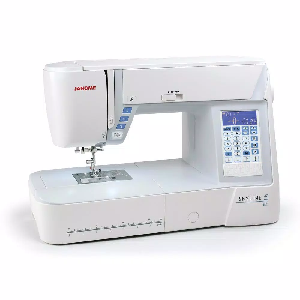 Sewing Machines Janome Skyline S3 120 Stitch Sewing Machine With Large Workspace - Image 2