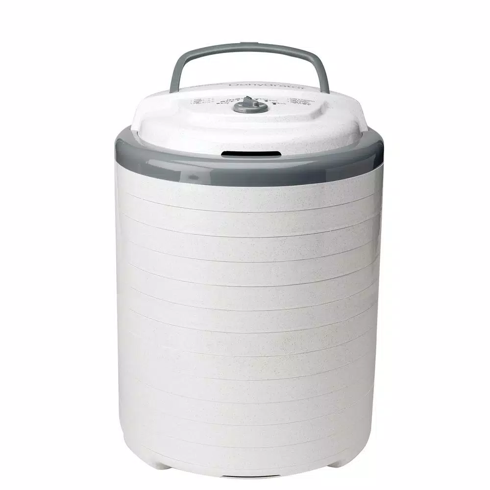 Food Processing Nesco Snackmaster Pro 5-Tray White Food Dehydrator With Temperature Control - Image 3