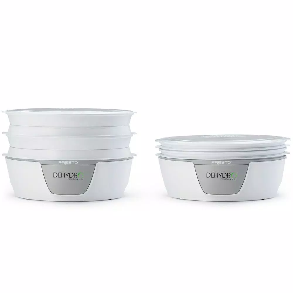 Food Processing Presto Dehydro 4-Tray White Food Dehydrator - Image 4