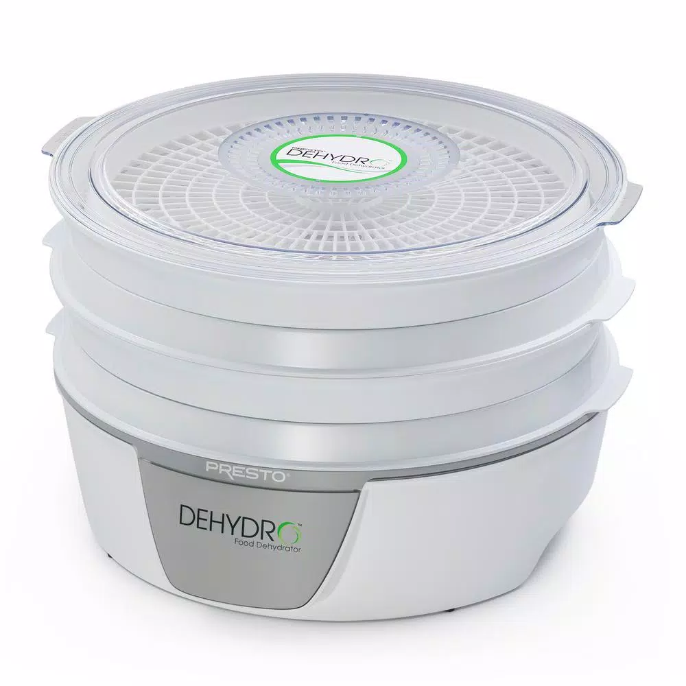 Food Processing Presto Dehydro 4-Tray White Food Dehydrator