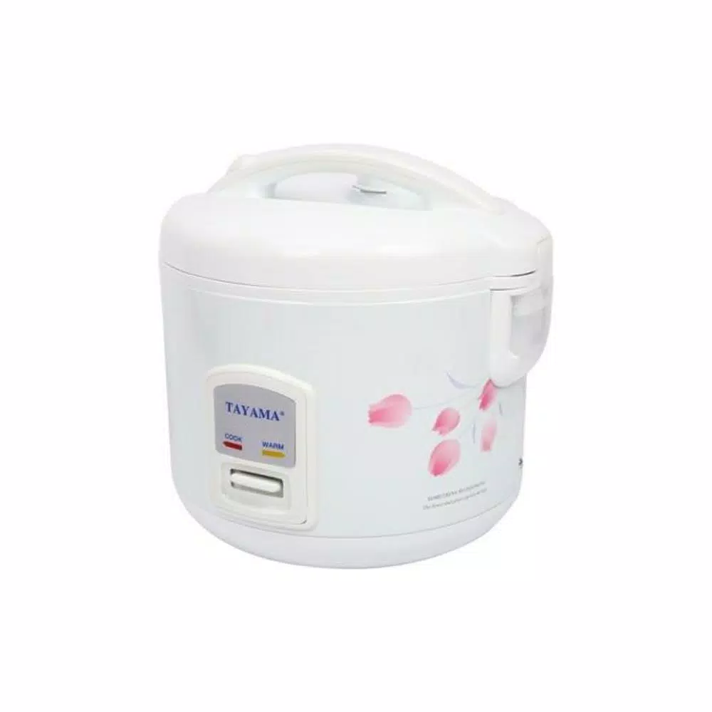 Cookers Tayama 10-Cup White Rice Cooker With Steamer And Non-Stick Inner Pot - Image 2