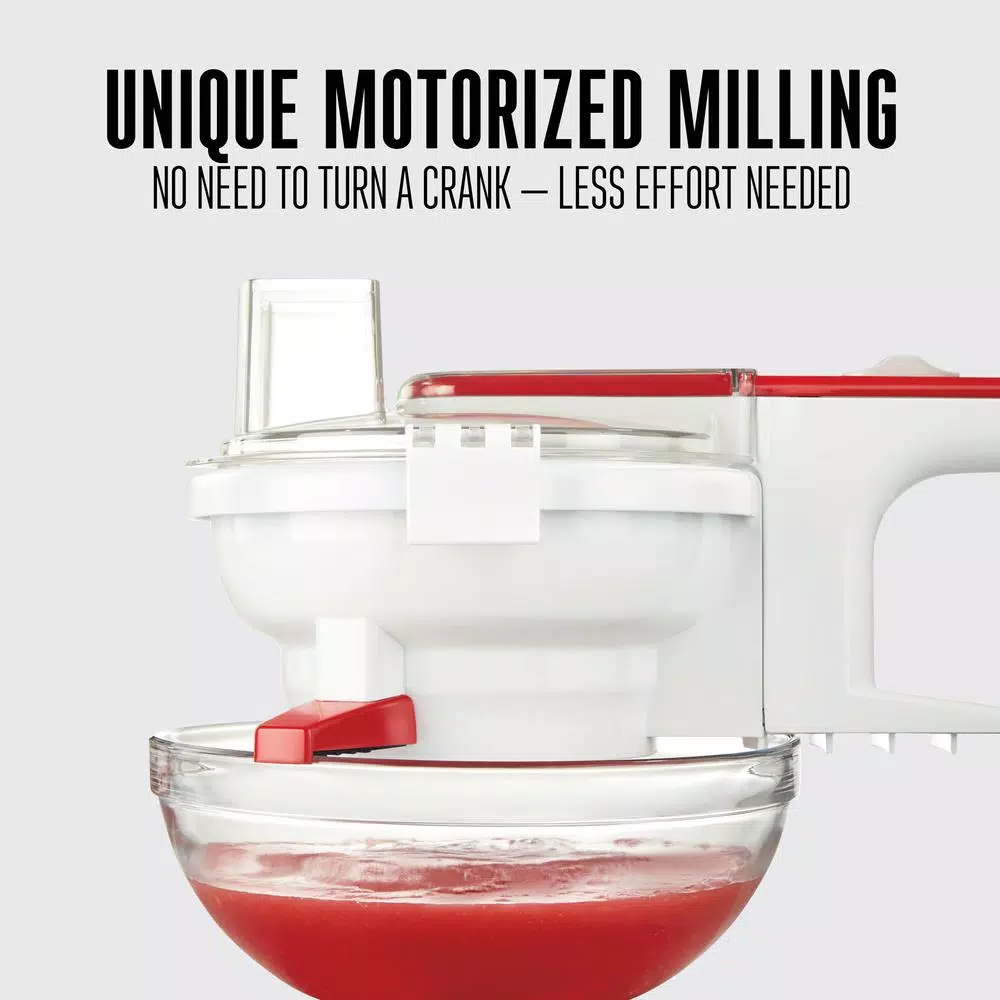 Food Processing Weston 7-Cup 2-Speed White Food Processor Mill - Image 4