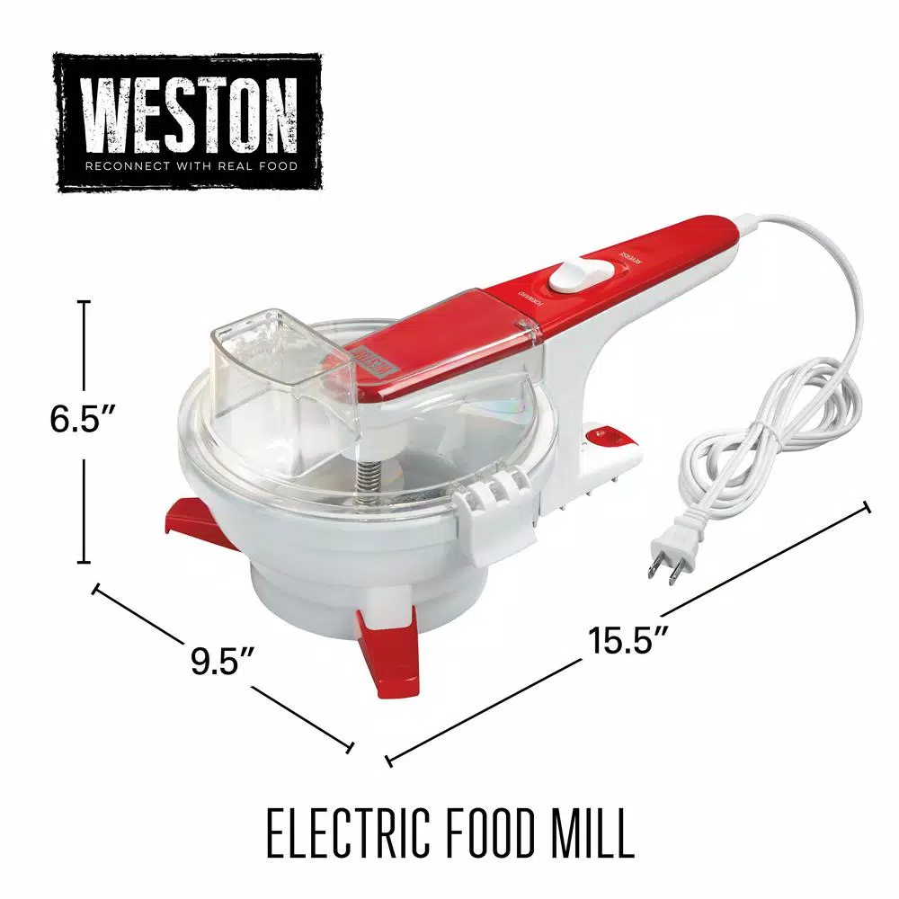 Food Processing Weston 7-Cup 2-Speed White Food Processor Mill - Image 2