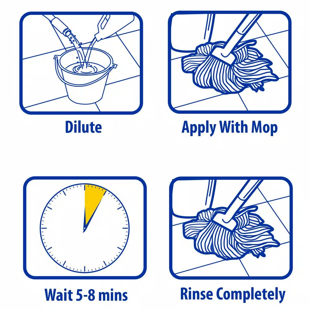 Floor Cleaning Products ZEP 1 Gal. Heavy-Duty Floor Stripper - Image 6